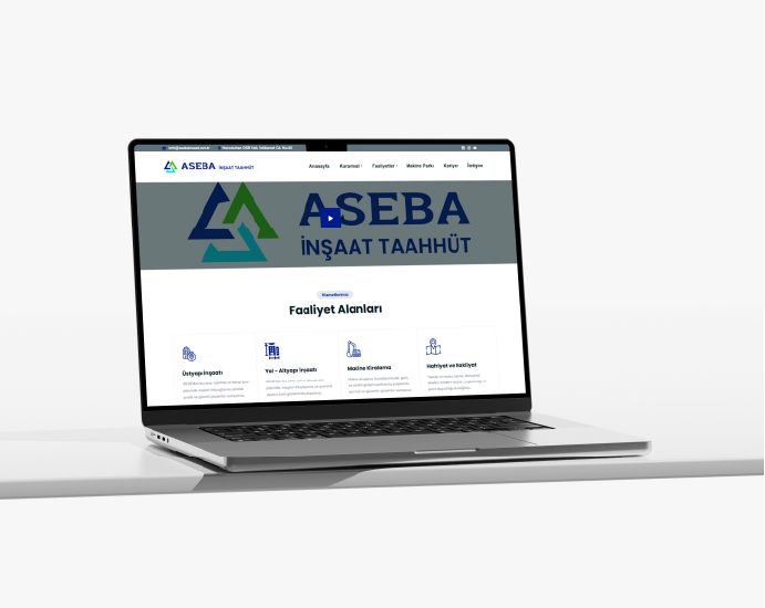 Aseba Insaat Web Development